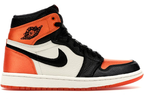 Jordan 1 Retro High Satin Shattered Backboard W The Heat Check