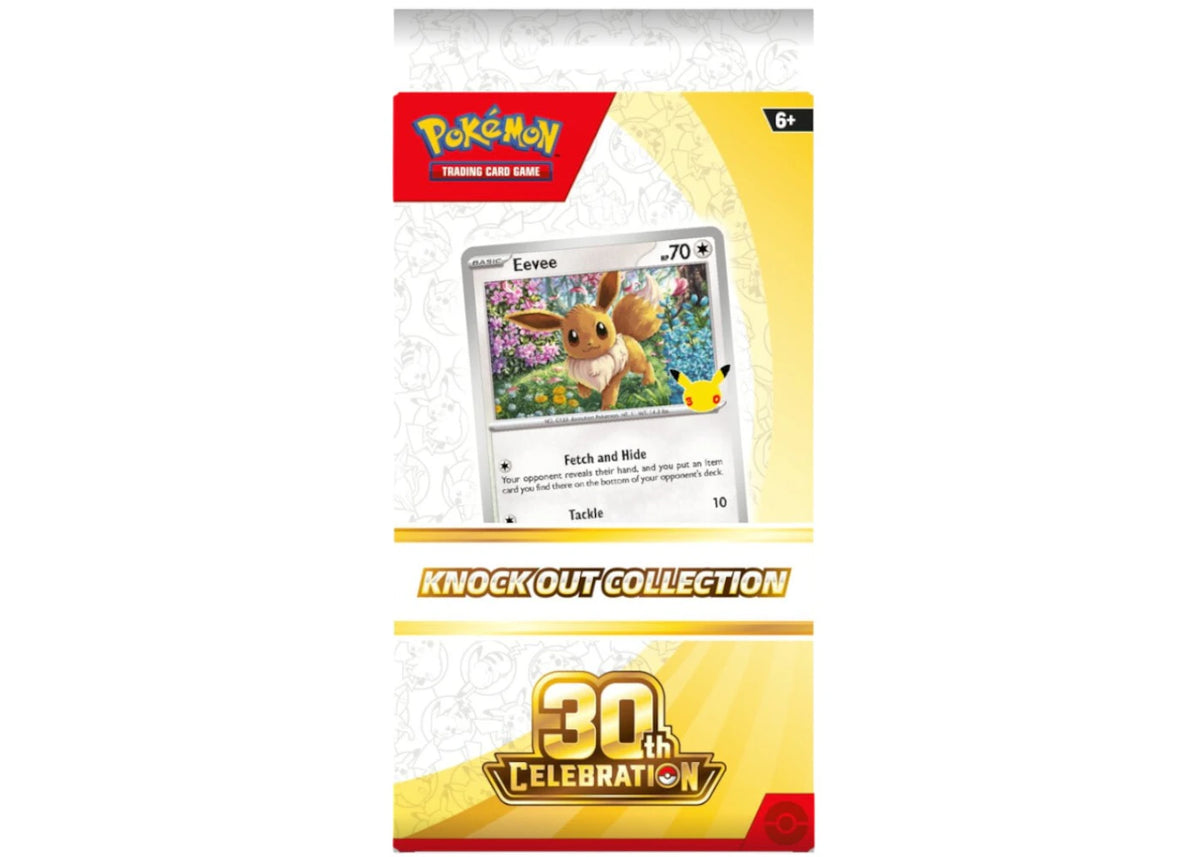 2026 Pokémon Mega Evolution 30th Celebration Knock Out Collection