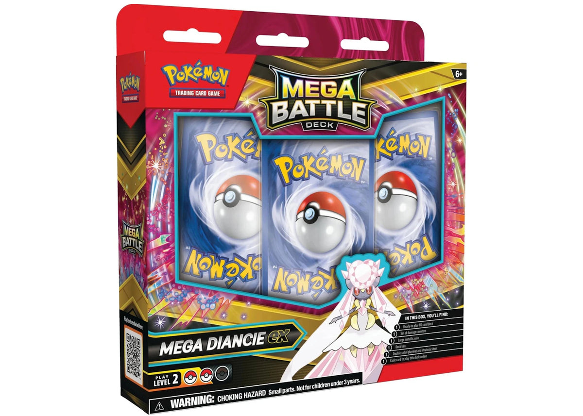 2025 Pokémon Mega Evolution Mega Diancie ex Metal Battle Deck
