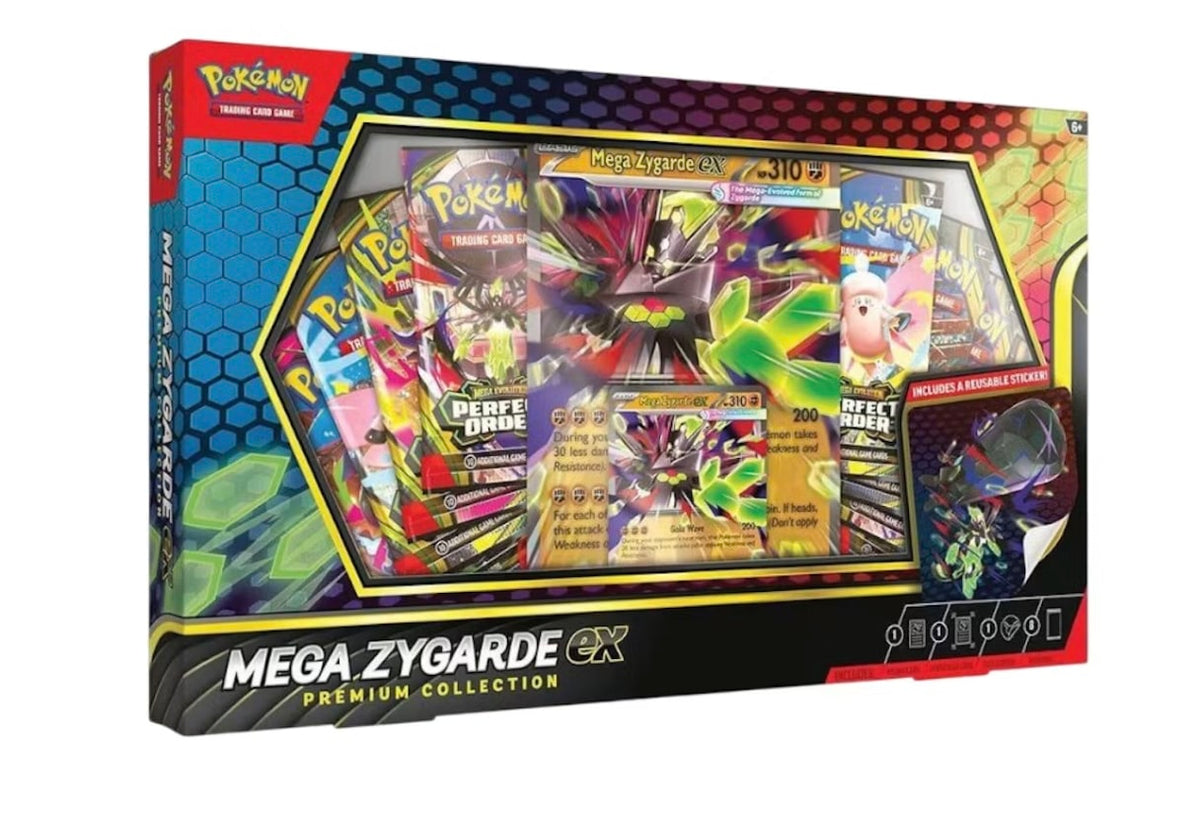 2026 Pokémon Mega Evolution Mega Zygarde ex Premium Collection