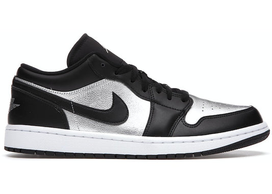 Jordan 1 Low SE Black Metallic Silver (W)