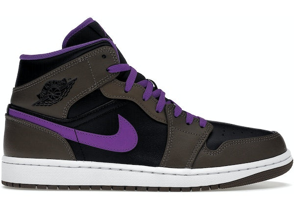 Jordan 1 Mid Purple Mocha