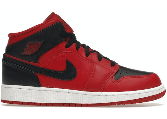 Jordan 1 Mid Reverse Bred (2021) (GS)