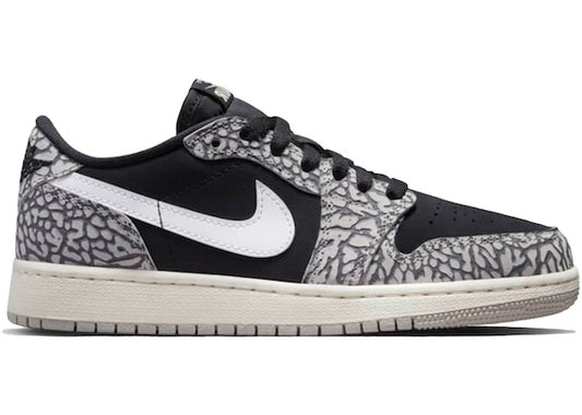 Jordan 1 Retro Low OG Black Cement (GS)