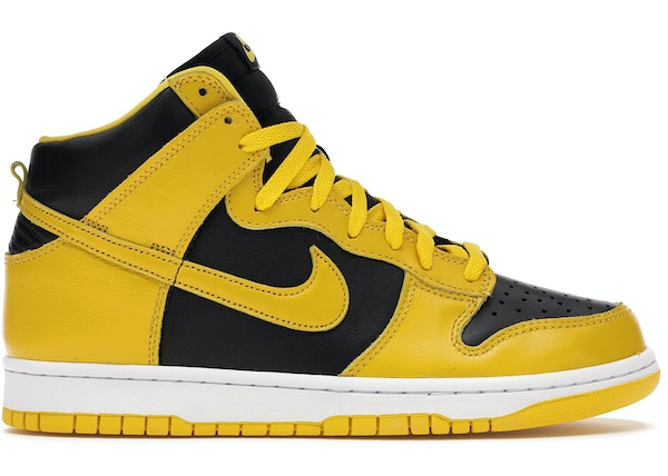 Nike Dunk High Black Varsity Maize