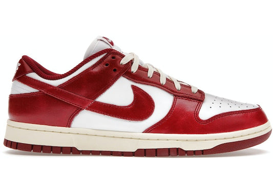 Nike Dunk Low PRM Vintage Team Red (W)