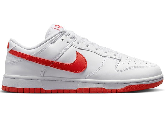 Nike Dunk Low Retro White Picante Red