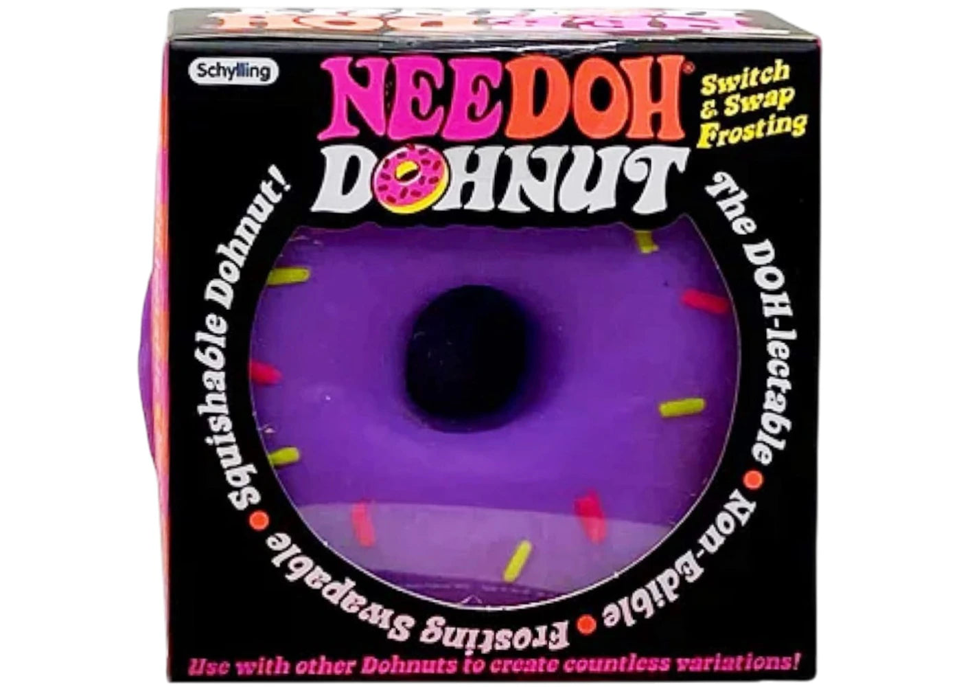 NeeDoh Sprinkled Dohnut Squishy Fidget Toy