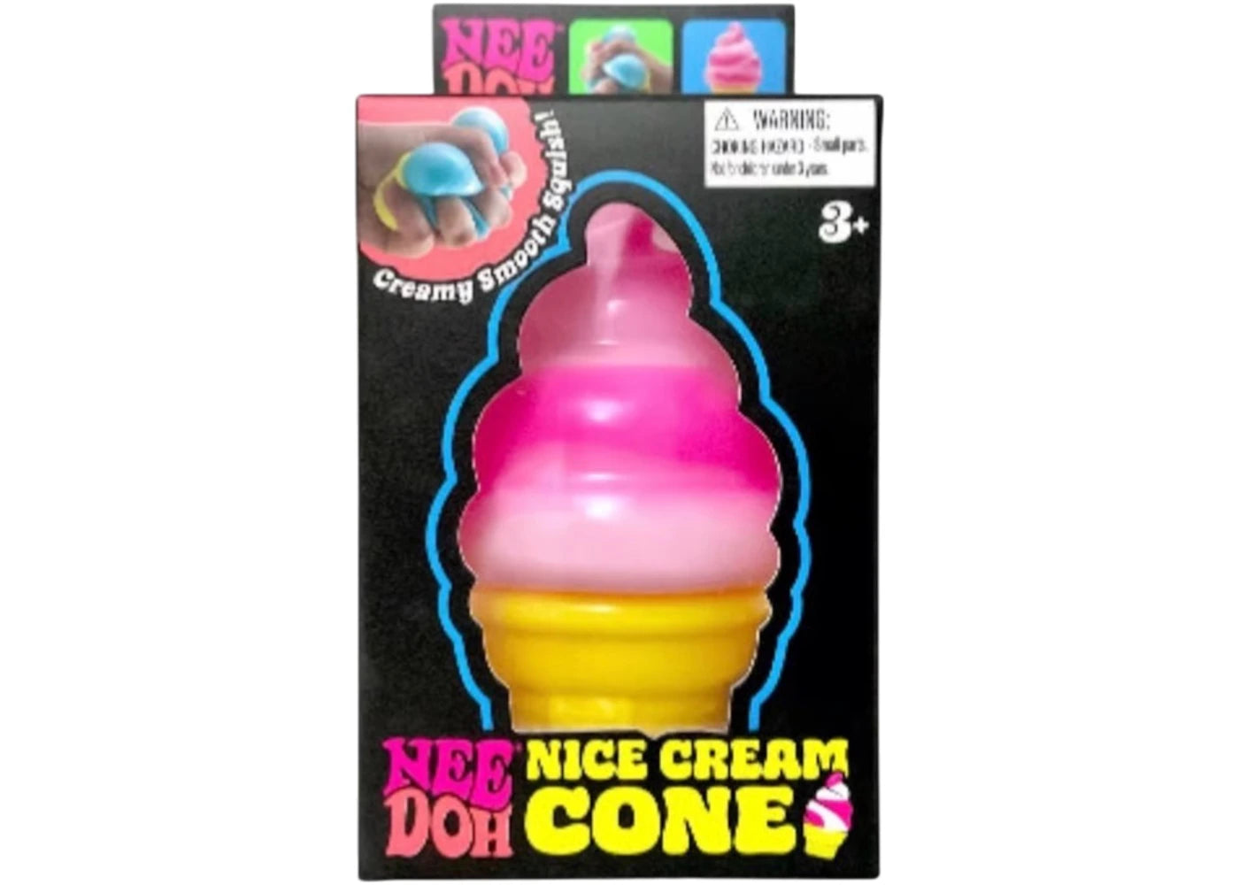 NeeDoh Nice Cream Ice Cream Cone Squishy Fidget Toy