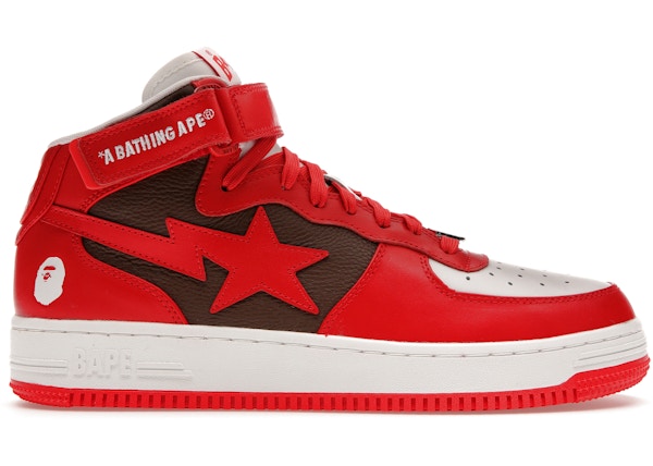 A Bathing Ape Bape Sta Mid Red (2022)