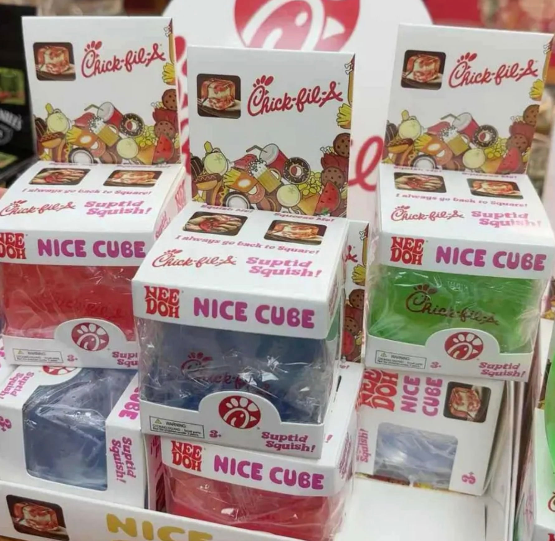NeeDoh Chickfila Squish Toy