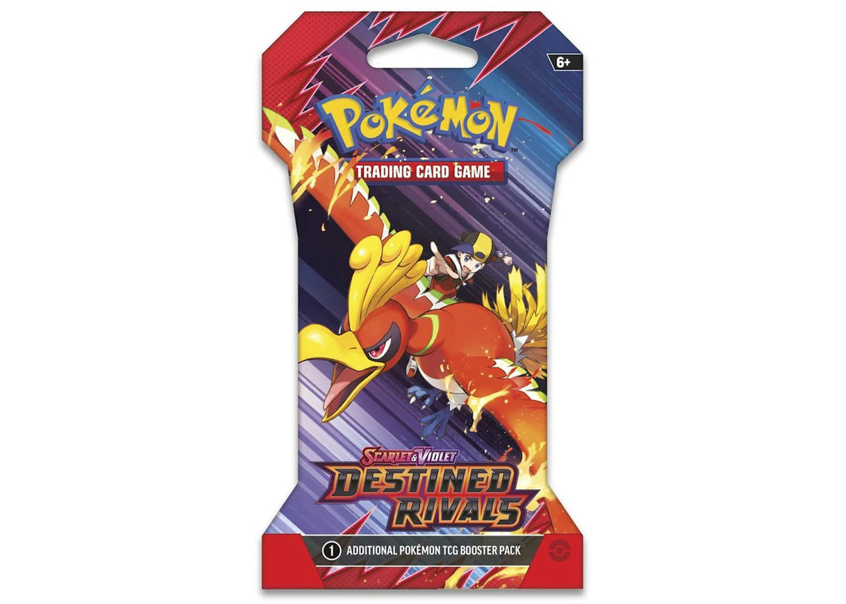 2025 Pokémon Scarlet & Violet Destined Rivals Booster Pack (Artwork May Vary)