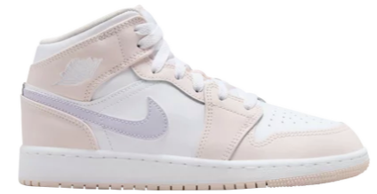 Jordan 1 Mid Pink Wash (GS)