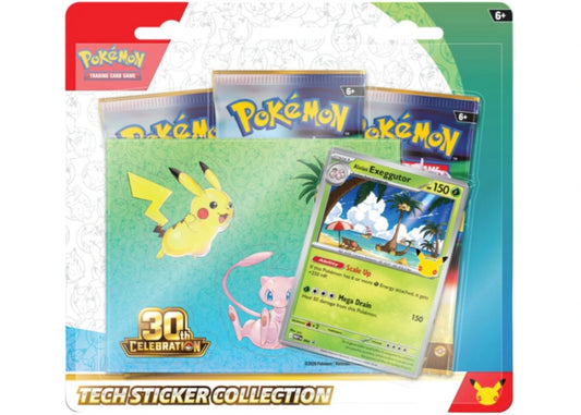 2026 Pokémon Mega Evolution 30th Celebration Tech Sticker Collection : Exeggutor Promo