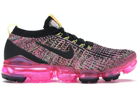 Nike Air VaporMax Flyknit 3 Black Pink Blast (W)