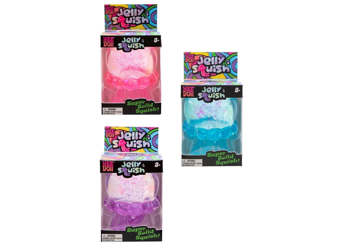 NeeDoh JellySquish Squishy Fidget Toy