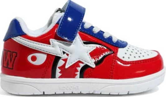 Bape Shark Sta Low Kids Red