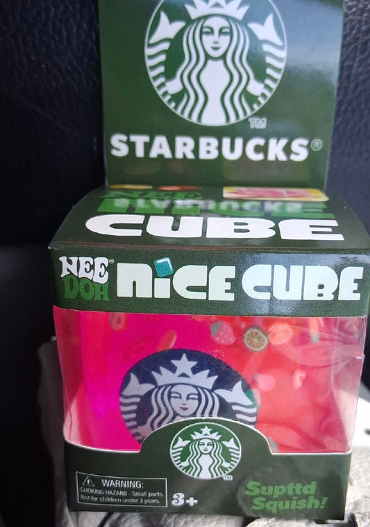 NeeDoh Starbucks Nice Cube Fidget Toy