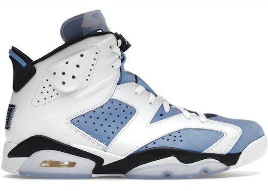 Jordan 6 Retro UNC White