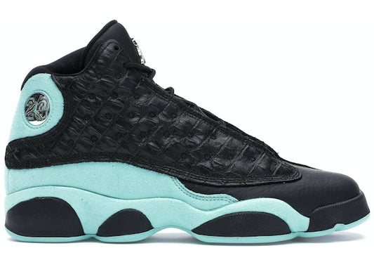 Jordan 13 Retro Black Island Green (GS)