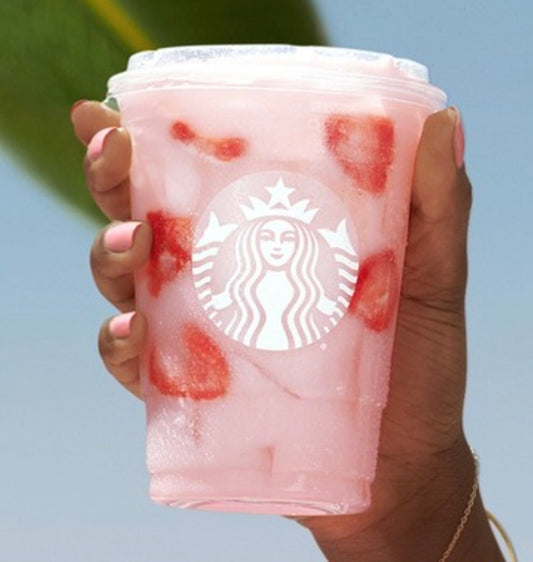 NeeDoh Starbucks Pink Drink Squish Toy