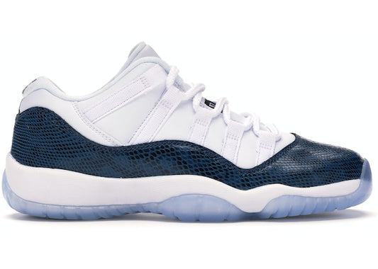 Jordan 11 Retro Low Snake Navy (2019) (GS)